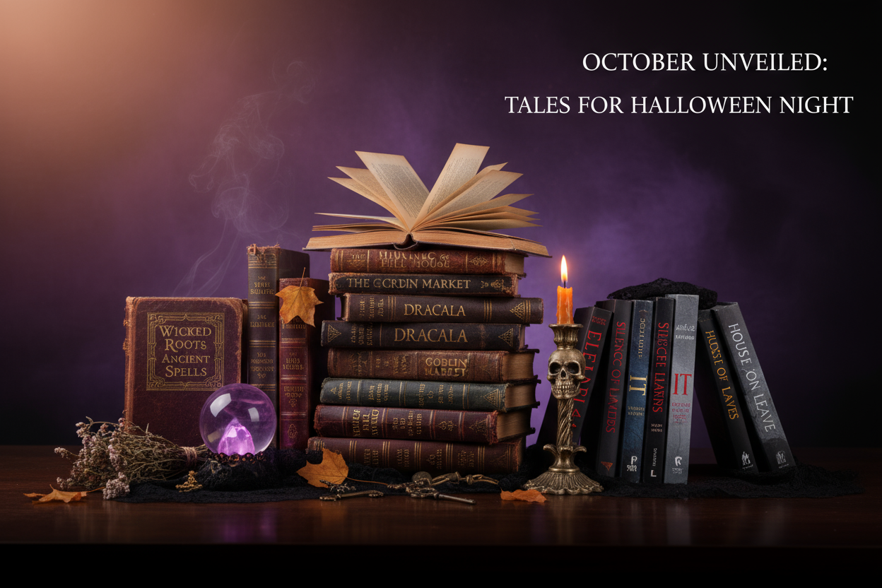 Spooky Reads for Halloween: Witches, Horror & Gothic Thrills at Perkology Books