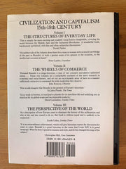 Perspective of the World (v. 3) (Civilization & capitalism, 15th-18th century) by Fernand Braudel - used book at Perkology Books