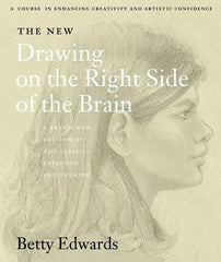 The New Drawing on the Right Side of the Brain: A comprehensive drawing guide by Betty Edwards - used book at Perkology Books