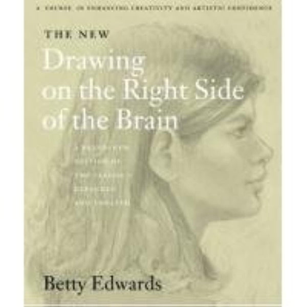 The New Drawing on the Right Side of the Brain: A comprehensive drawing guide by Betty Edwards - used book at Perkology Books