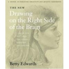 The New Drawing on the Right Side of the Brain: A comprehensive drawing guide by Betty Edwards - used book at Perkology Books