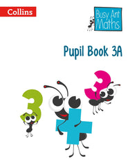 Pupil Book 3A (Busy Ant Maths European edition) [Paperback] Clarke, Peter by Peter Clarke - used book at Perkology Books