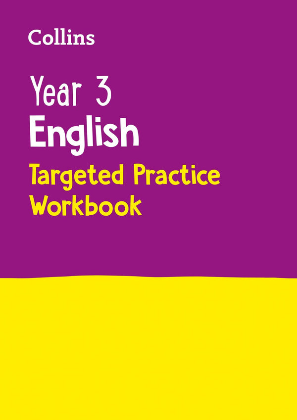 Year 3 English Targeted Practice Workbook: Ideal for use at home (KS2) by Collins KS2 - used book at Perkology Books