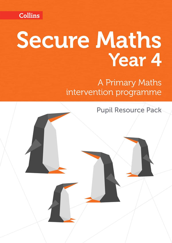 Secure Year 4 Maths Pupil Resource Pack: A Primary Maths intervention by Paul Hodge - used book at Perkology Books