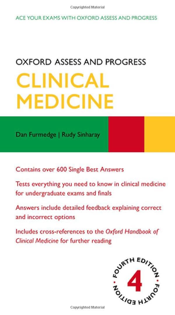Oxford Assess and Progress: Clinical Medicine by Dan Furmedge - used book at Perkology Books