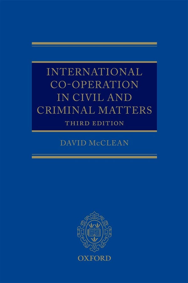 International Co-operation in Civil and Criminal Matters by David McClean - used book at Perkology Books
