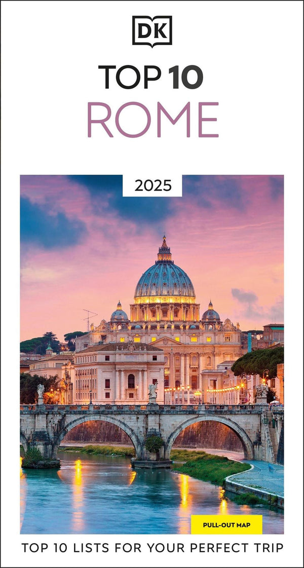 DK Top 10 Rome (Pocket Travel Guide) by DK Travel - used book at Perkology Books