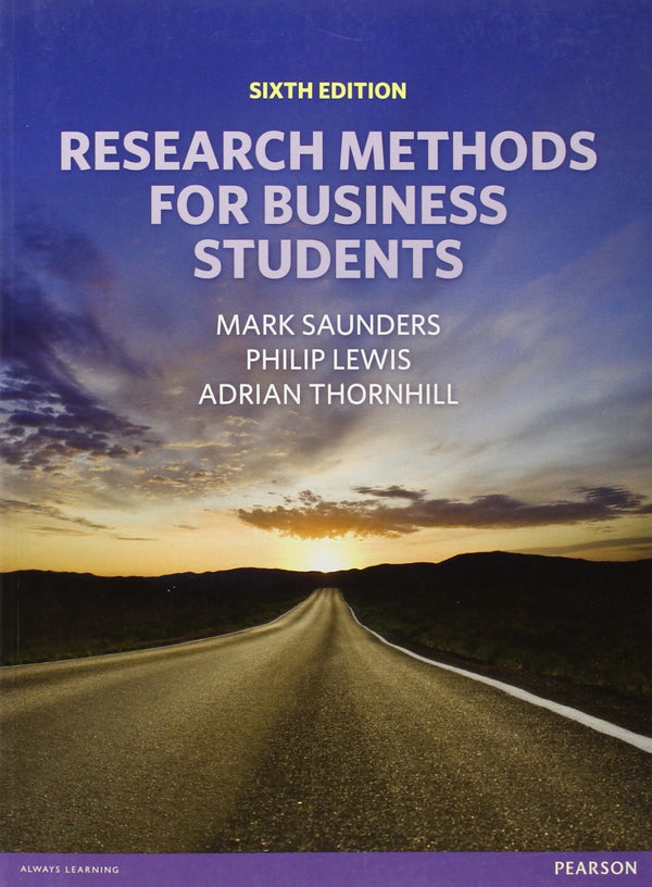 Research Methods for Business Students by Mark N.K. Saunders - used book at Perkology Books