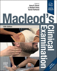 Macleod's Clinical Examination by Anna R. Dover PhD FRCP(Ed) - used book at Perkology Books