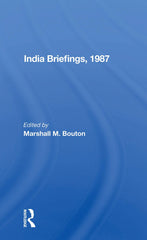 India Briefing, 1987 by Marshall M. Bouton - used book at Perkology Books