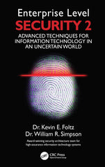 Enterprise Level Security 2 by Institute for Defense Analyses by Kevin E. Foltz - used book at Perkology Books