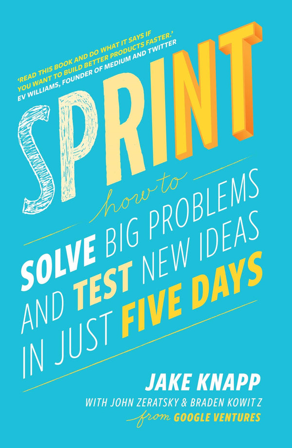 Sprint: the bestselling guide to solving business problems and testing new ideas - used book at Perkology Books