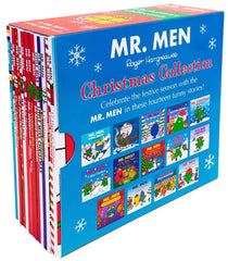 Mr Men and Little Miss Christmas Collection 14 Books Slipcase Set by Roger Hargreaves - used book at Perkology Books