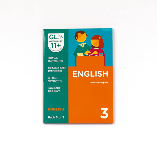 GL Assessment 11 Plus Practice Papers 2025 English Pack 3 | 11+ English Practice by GL Assessment - used book at Perkology Books