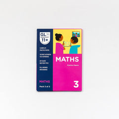 GL Assessment 11 Plus Practice Papers 2025 Maths Pack 3 | Multiple Choice 11+ by GL Assessment - used book at Perkology Books