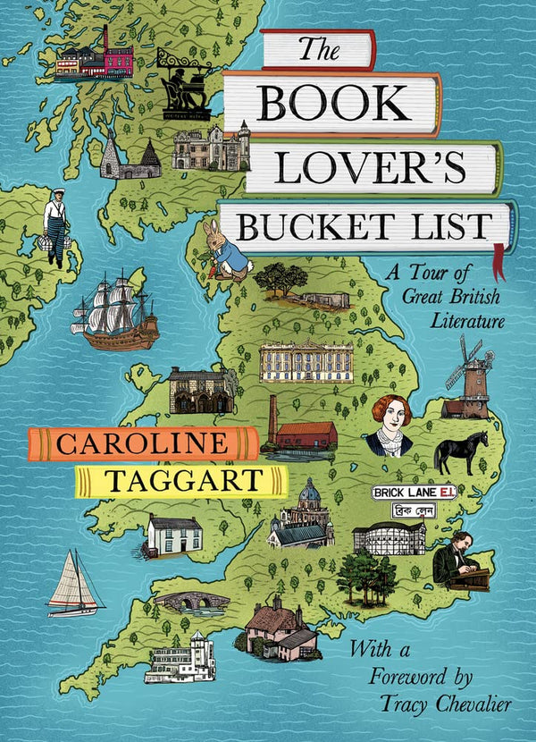 The Book Lover's Bucket List: A Tour of Great British Literature by Caroline Taggart - used book at Perkology Books