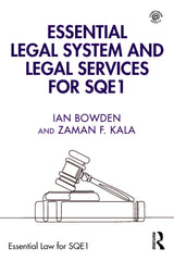 Essential Legal System and Legal Services for SQE1 (Essential Law for SQE1) by Ian Bowden - used book at Perkology Books