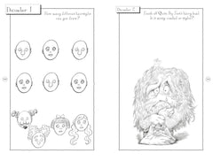 Chris Riddell's Doodle-a-Day: Something to Draw, Colour In or Doodle by Chris Riddell - used book at Perkology Books