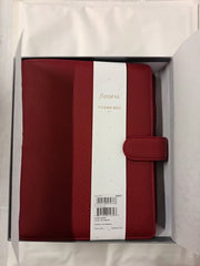 Filofax Norfolk A5 Leather Organiser - Currant