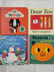 10 Picture Board Books Bundle - sounds, Lift the Flap Etc