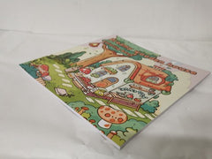 Dreamy Wooden House: Coloring Book for Adults and Teens, Bold and Easy Designs