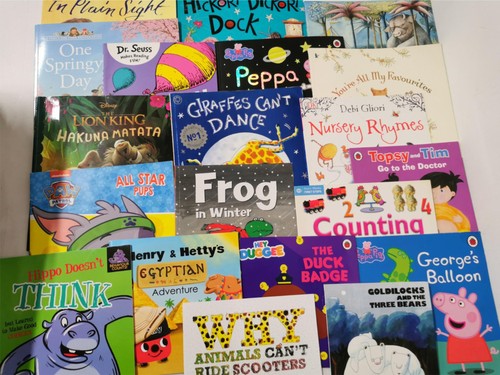 Young Children's Fiction Picture Books Large Collection of 20 Pre Loved Books