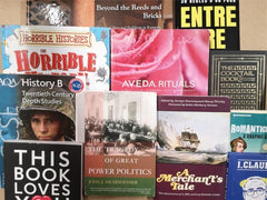 JOBLOT/WHOLESALE New BOX of 30 Non Fiction BOOKS - Textbooks, Business, History