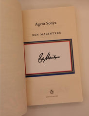Agent Sonya by Ben MacIntyre (Paperback, 2021) "Signed Bookplate*