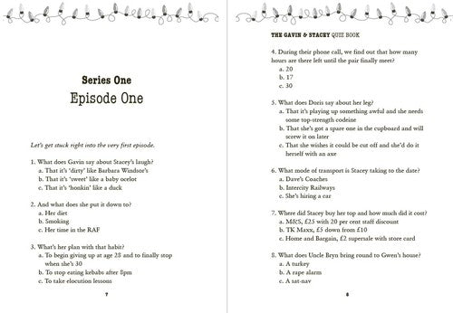 The Gavin and Stacey Quiz Book: Lush TV trivia