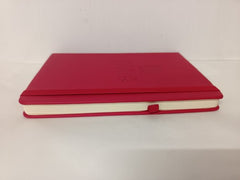 House of Lords Embossed Notebook (A5, Red, Faux Leather)