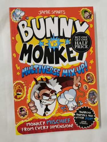 Bunny vs Monkey: Multiverse Mix-up! (a Phoenix Comic Book)