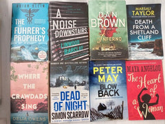 60 Mixed Fiction Paperbacks â Crime, Romance & Contemporary Bundle