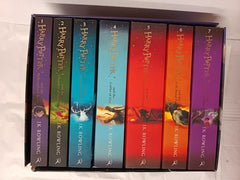 Harry Potter Series 7 Book Paperback Set (Torn Slipcase)