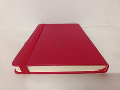 House of Lords Embossed Notebook (A5, Red, Faux Leather)