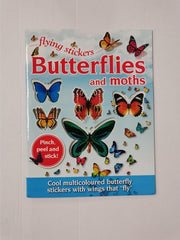 Bundle of 3 Butterfly, Moth and Bugs books - Facts, Stickers, Activities