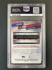 Frenkie De Jong Finest UCL 2019 Purple Refractor PSA 9 MINT [250]