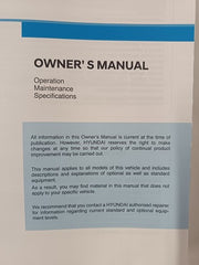 Hyundai i10 Owner's Manual