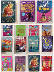 15 Books for Girls, Chapter Books Bundle Age 8+, Random Selection, Mixed Authors