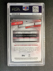 Hwang Hee-Chan Topps Finest UCL 2019 Gold Refractor PSA 9 [50]