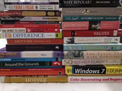 20 Mixed NonâFiction Books â History, Biography, Science, Lifestyle â Joblot