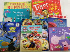 YOUNG CHILDREN'S modern Reading Books x 7. Peppa, Paw Patrol, PJ Masks
