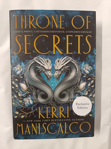 Throne of Secrets by Kerri Maniscalco *Exclusive Edition*