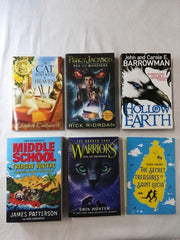 *BUNDLE* OF 6 BOOKS FOR CHILDREN (8-12 yrs) Adventure, Fantasy BESTSELLERS