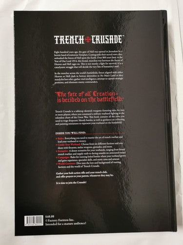 Trench Crusade Kickstarter Rule Book