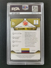 2014 Panini Prizm World Cup Radamel Falcao Blue & Red Wave Prizm PSA 10 GEM MT