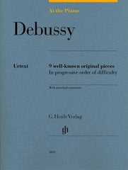 At the Piano - Debussy: 9 well-known original pieces - Piano - Score - (HN 1815)
