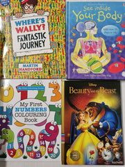 50 Children's Book Bundle For Young Readers/Activity Random Lot