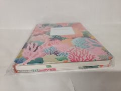 Kaleido Design No.9 Gouache Coral Hardback Notebook
