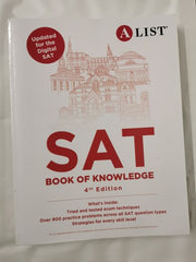 SAT Book of Knowledge 4th edition