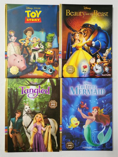 Disney Club Classics for Children x 4. Toy Story, Beauty and the Beast, Tangled